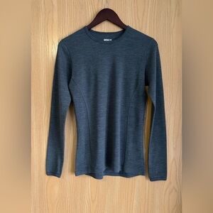 MINUS33 | Women’s Small | Gray Merino Wool Long Sleeve Base Layer Top | As Is